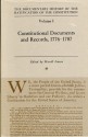 Ratification Constitution V1: Constitutional Documents & Records 1776-1787 (Ratification of the Constitution) - Gaspare J. Saladino, Merrill Jensen, John P. Kaminski