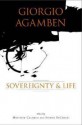 Giorgio Agamben: Sovereignty and Life - Matthew Calarco, Steven Decaroli, Giorgio Agamben