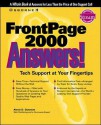 FrontPage 2000 Answers! - Alexis D. Gutzman