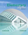 Elementary Algebra plus MyMathLab/MyStatLab Student Access Code Card (3rd Edition) - Tom Carson, Bill E. Jordan