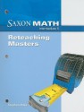 Saxon Math Intermediate 5: Reteaching Masters - Stephen Hake