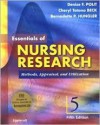 Essentials of Nursing Research: Methods, Appraisal, and Utilization, With Online Articles - Denise F. Polit, Cheryl Tatano Beck, Bernadette P. Hungler