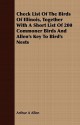 Check List of the Birds of Illinois, Together with a Short List of 200 Commoner Birds and Allen's Key to Bird's Nests - Arthur A. Allen