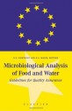 Microbiological Analysis of Food and Water: Guidelines for Quality Assurance - N.F. Lightfoot, E.A. Maier