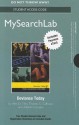 Mysearchlab with Pearson Etext -- Standalone Access Card -- For Deviance Today - Alex D. Thio, Thomas C. Calhoun, Addrain Conyers