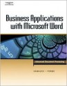 Business Applications with Microsoft Word: Advanced Document Processing - Susie H. VanHuss, Connie M. Forde, Donna L. Woo