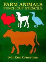 Farm Animals Punch-Out Stencils - John Emil Cymerman