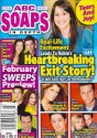 Kimberly McCullough, Steve Burton, Tyler Christopher, General Hospital, Kin Shriner, Greg Vaughan, Bryan Craig and Kelly Thiebauld Poster - February 17, 2014 ABC Soaps in Depth Magazine [SOAP OPERA] - Heinrich Bauer Publishing L.P.