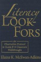 Literacy Look-Fors - Elaine K. McEwan-Adkins