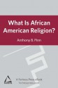 What is African American Religion?: Facets Series - Anthony B. Pinn