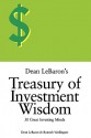 Dean Lebaron's Treasury of Investment Wisdom: 30 Great Investing Minds - Dean LeBaron, Romesh Vaitilingam