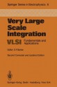 Very Large Scale Integration (VLSI): Fundamentals and Applications (Springer Series in Electronics and Photonics) - D.F. Barbe, David F. Barbe