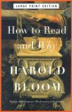 How To Read And Why Lp - Harold Bloom