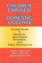 Children Exposed to Domestic Violence: Current Issues in Research, Intervention, Prevention, and Policy Development - Peter Jaffe