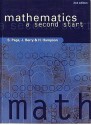 Mathematics: A Second Start - Sheila Page, John Berry, J Berry, H Hampson