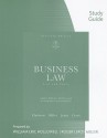 Study Guide for Clarkson/Jentz/Cross/Miller's Business Law: Text and Cases, 11th - Roger LeRoy Miller, William E. Hollowell