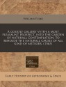 A goodly gallery vvith a most pleasaunt prospect, into the garden of naturall contemplation, to beholde the naturall causes of all kind of meteors. (1563) - William Fulke