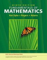 Fundamentals Of Mathematics, Enhanced Edition (With Enhanced Web Assing 1 Semester Printed Access Card) - James Van Dyke, James Rogers, Holli Adams