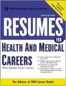 Resumes for Health and Medical Careers - VGM Career Books, VGM