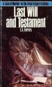 Last Will and Testament - E.X. Ferrars