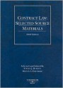 Contract Law: Selected Source Materials, 2008 Ed. (American Casebooks) - Steven J. Burton, Melvin Aron Eisenberg