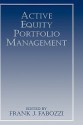 Active Equity Portfolio Management (Frank J. Fabozzi Series) - Frank J. Fabozzi