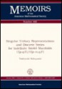 Singular Unitary Representations and Discrete Series for Indefinite Stiefel Manifolds U (Memoirs of the American Mathematical Society) - Toshiyuki Kobayashi