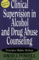 Clinical Supervision in Alcohol and Drug Abuse Counseling: Principles, Models, Methods - David J. Powell, Archie Brodsky