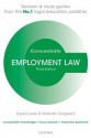 Employment Law Concentrate: Law Revision and Study Guide - David Lewis, Malcolm Sargeant