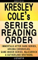 Kresley Cole Series Reading Order: Series List - In Order: Immortals After Dark series, The Arcana Chronicles, The Game Maker series, The MacCarrick Brothers ... (Listastik Series Reading Order Book 28) - Listastik, A.J. Stone, C.M. Stone