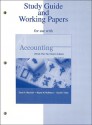 Study Guide/Working Papers for Use with Accounting: What the Numbers Mean - David Marshall, Wayne W. McManus, Wayne William McManus, Daniel Viele, Wayne McManus, Daniel F. Viele, Wayne Williams McManus