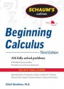 Schaum's Outline of Beginning Calculus, Third Edition - Elliott Mendelson