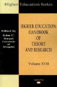 Higher Education: Handbook of Theory and Research - John C. Smart, William G. Tierney