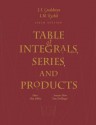 Table of Integrals, Series, and Products - Alan Jeffrey, Daniel Zwillinger