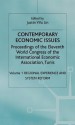 Contemporary Economic Issues Vol 1 - Justin Yifu Lin