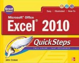 Microsoft Office Excel 2010 Quicksteps - John Cronan