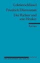 Lektüreschlüssel. Friedrich Dürrenmatt: Der Richter und sein Henker (German Edition) - Theodor Pelster