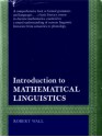 Introduction To Mathematical Linguistics - Robert Wall