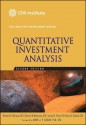 Quantitative Investment Analysis - Richard A. DeFusco, Dennis W. McLeavey