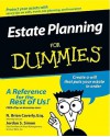 Estate Planning for Dummies - N. Brian Caverly, Brian Caverley