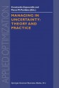 Managing in Uncertainty: Theory and Practice - Constantin Zopounidis, Panos M. Pardalos