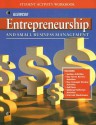 Entrepreneurship and Small Business Management, Student Activity Workbook, Student Edition - McGraw-Hill Publishing, Glencoe