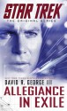 Allegiance in Exile (Star Trek: The Original Series) - David R. George III