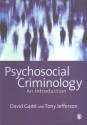 Psychosocial Criminology - David Gadd, Tony Jefferson