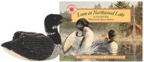 Loon at Northwood Lake Paperback Book and Plush Loon (Smithsonian's Backyard) - Elizabeth Ring, Taylor Oughton