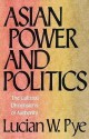 Asian Power And Politics: The Cultural Dimensions of Authority - Lucian W. Pye, Mary W. Pye