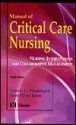 Manual of Critical Care Nursing: Nursing Interventions and Collaborative Management - Pamela L. Swearingen, Janet Hicks Keen