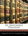 de Oratoribus Dialogus - Tacitus, Friedrich Osann