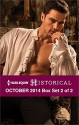 Harlequin Historical October 2014 - Box Set 2 of 2: Zachary Black: Duke of DebaucheryBetrayed by His KissFalling for Her Captor - Carole Mortimer, Amanda McCabe, Elisabeth Hobbes