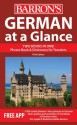 German at a Glance: Foreign Language Phrasebook & Dictionary (At a Glance Series) - Henry Strutz